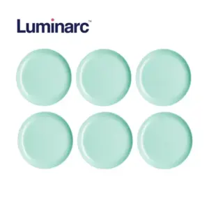 Luminarc Diwali Dessert Plate 19cm Light Turquoise P2613 (Pack of 6pcs)