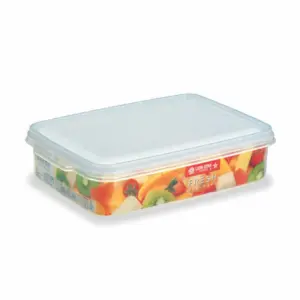 Lionstar Container Fresh 4L Sealware 330 x 235 x H 81MM SW-88 Plastic Rectangle Containers Storage Air Tight Space Saving BPA Free