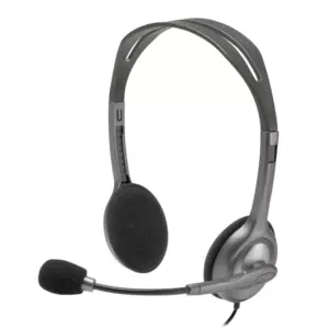 Logitech Stereo Headsets 3.5mm Jack Black H110 981-000593