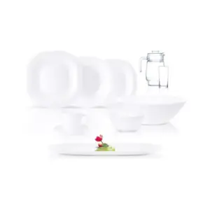 Luminarc Neo Carina Dinner Set Etude Gold 46pcs N2781