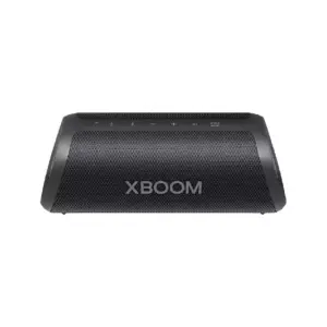 LG XBOOM Go Portable Bluetooth Speaker 30W with Stage Lighting, IP67 Waterproof, Track Type Woofer & Tweeter, Sound Boost, 24Hrs Battery Backup XG7QBK
