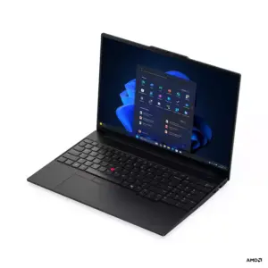 Lenovo ThinkPad E16 Gen 3 (AMD) 16-Inch WUXGA AI-Ready Business Laptop, AMD Ryzen 5 220, 16GB DDR5, 512GB SSD, Black 21ST003JUE
