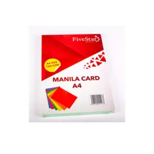 Generic Manila A4 White Cards 160gms 1207