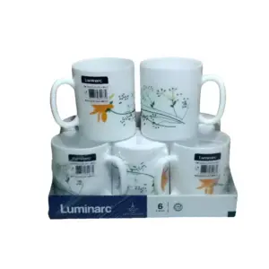 Luminarc Ziva Peach Essence Mug 320ml Q3344 (Pack of 6pcs)
