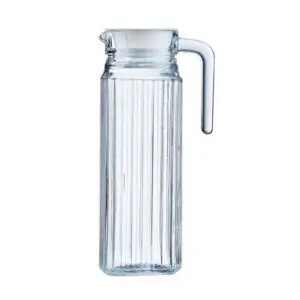 Luminarc Quadro Fridge Jug 1.1L with White Lid V3616/V4068