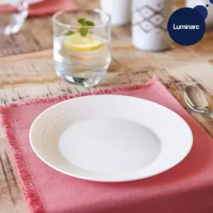 Luminarc Harena Dinner Plate 27cm White N5804 (Packs of 6)
