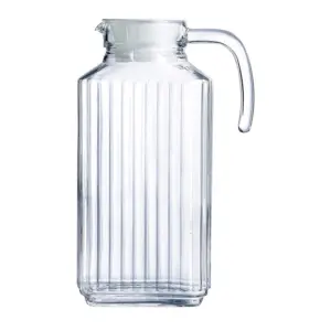 Luminarc Jug Quadro Fridge 1.7L with White Lid V3617/V4069