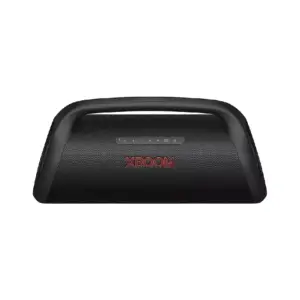 LG XBOOM Go Portable Bluetooth Speaker 80W with Stage Lighting, IP67 Waterproof, 4.5" Woofer & Horn Tweeter, Sound Boost, 24Hrs Battery Backup XG9QBK