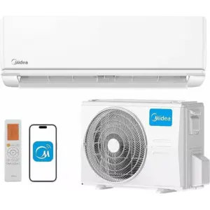 Midea Wall Split On/Off Air Conditioner 12000 BTU, Cooling Only MSAFB-12CRN1-QB8 MSAFB-12CRN1-QB6(D)