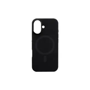 Milele iPhone 17 Silicon Black Magsafe Case with Strong N52 Magnets, Shock‑Absorbent Protection and Slim Profile