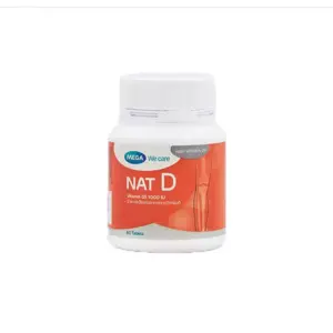 Mega We Care Mega Multi-Vitamins Nat-D 1000IU Vitamin-D Tabs 60 Capsules 17962