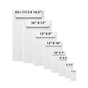 Nataraj Maxons White Envelope Pocket Size Pack of 50 P04603
