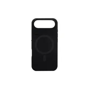 Milele iPhone Air Silicon Black Magsafe Case with Strong N52 Magnets, Shock‑Absorbent Protection and Slim Profile