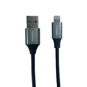 Milele Cable USB-A to Lightening - 2M, Milele MFI certified, fast charging and data transfer