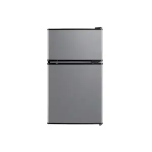 Midea Refrigerator 87L, Double Door, Titanium Grey, MDRT134FGF50