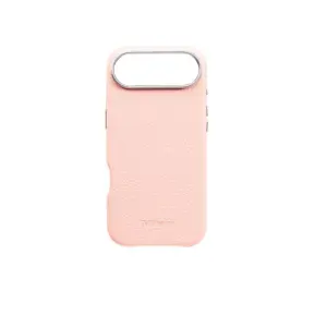 Milele iPhone Air Pebble Pink Case Premium Leather Craftsmanship Protective Design