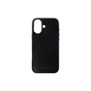 Milele iPhone 17 Oil Waxed Black case - Long-lasting durability for everyday elegance