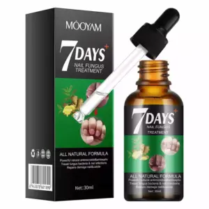 Faith MOOYAM 7 Days Nail Fungus Treatment, 7 Days Nail Growth And Strengthening Serum Nail, Nail Repair Solution, Restoring Healthy Nails 30ml