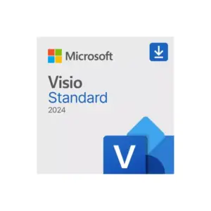 Microsoft Visio Standard 2024 All Language, Retail ESD Key Only EP2-07167