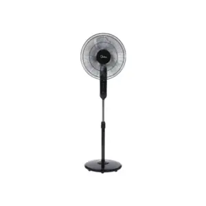 Midea Stand Fan 16″, Black with Remote, FS40-21MR