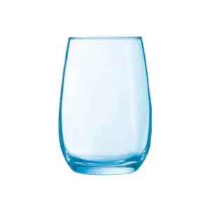 Luminarc Maine Highball Tumbler Glass 370ml Sky Blue V4587 (Pack of 6pcs)