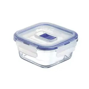 Luminarc Pure Box Square Food Container 38cl Flat Rim P3550