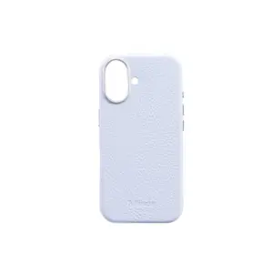 Milele iPhone 17 Pebble Light Blue Case Premium Leather Craftsmanship Protective Design