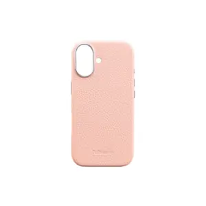 Milele iPhone 17 Pebble Pink Case Premium Leather Craftsmanship Protective Design