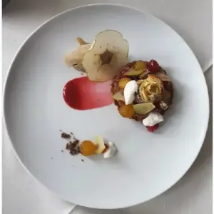 Luminarc Diwali Dessert Plate 21cm White P6037 (Pack of 6Pcs)