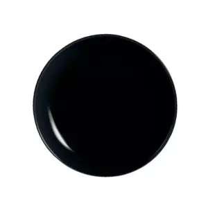 Luminarc Diwali Dessert Plate 19cm Black P0789 (Pack of 6pcs)