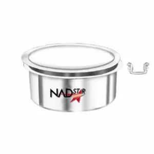 Nadstar8 Aluminium Sufuria with Lid & Handle 44