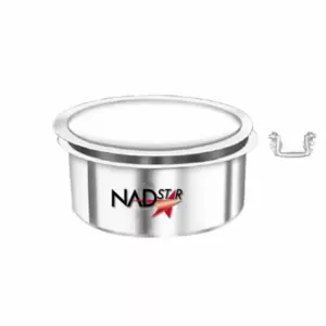 Nadstar8 Aluminium Sufuria with Lid & Handle 42