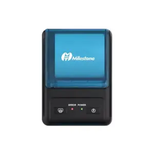 Generic Milestone Portable Thermal Receipt Printer with Bluetooth & USB, 58mm MHT-P11