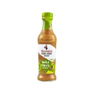 Nandos Peri Peri Wild Herb Sauce 250ml (Pack of 6pcs)