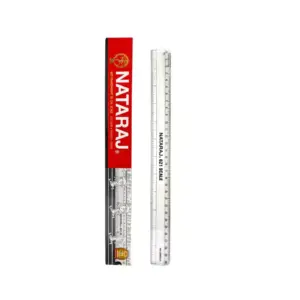 Nataraj Ruller 621 Plastic 6" P01894 (Pack of 5Pcs)