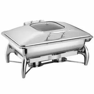 Nadstar8 Chaffing Dish 9L Induction with Glass Top 1011L