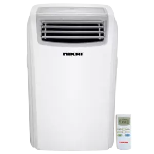 Nikai Air Conditioner Portable 12000Btu NPAC12512A4 Rottery Compressor 1 T/Cool Only Air Inlet Filter
