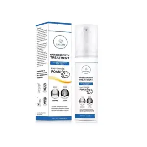 Faith Fixxie Hair Regrowth Minoxidil Foam For Anti Hair Loss And Hair Regrowth Topical Treatment Solution Botanical For Thinning Hair Biotin 1-Month Supply 60ml