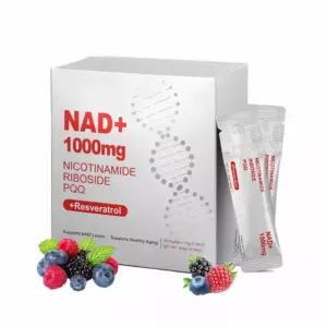 Faith NAD Supplement 1000mg Liquid - Nicotinamide Riboside Resveratrol Supplements For Men & Women - NMN Alternative For Enhanced Energy & Anti-Aging, Focus - 30 Packets