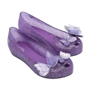 Mini Melissa Ultragirl Fly Purple Glitter