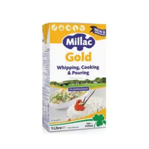 Millac Gold Whipping Cooking Cream 1L (Pack of 12pcs)