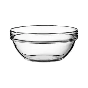 Luminarc Stackable Glass Bowl 12cm Transparent V7853/H4703 (Pack of 6pcs)