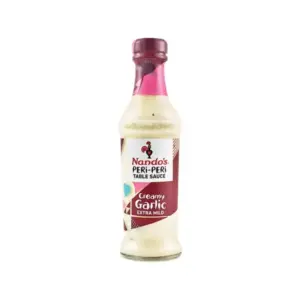 Nandos Peri Peri Creamy Garlic Sauce 250ml (Pack of 6pcs)