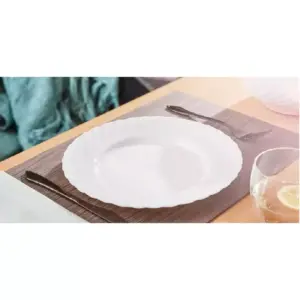 Luminarc Trianon Deep Plate 23cm White P4228 (Pack of 6pcs)