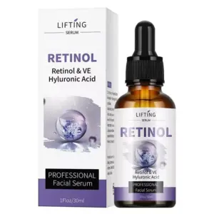 Faith MOOYAM Retinol Serum & Ve Hyluronic Acid Facial Serum, Anti‑Aging Face Serum With Retinol And Hyaluronic Acid To Improve Skin Texture, Hydration And Youthful Radiance 30ml