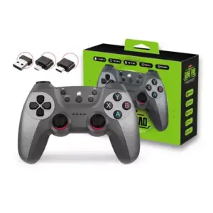 Faith New 2.4G Game Controller Gamepad Wireless Joystick Joypad With OTG Converter For PS3/Smart Phone/ PC/Smart TV Box 1PC