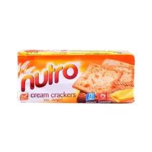 Nutro Cream Crackers Biscuit 200g (Pack of 24pcs)