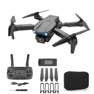 Faith E99 Pro Drone Dual Camera, WiFi FPV UAV for Aerial Photography, RC Foldable Quadcopter