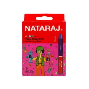 Nataraj Crayon Pencil Jumbo 90mm 14 Colours P00704