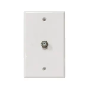 Office Point Officepoint Single Faceplate 86X86mm FP-S-WHITE